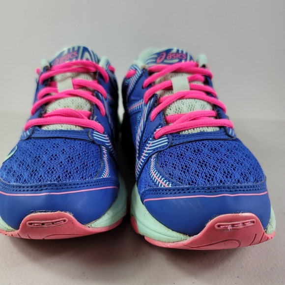Asics Noosa GS Blue pinkSport Athletic Running Women Sz 5 - Picture 10 of 10